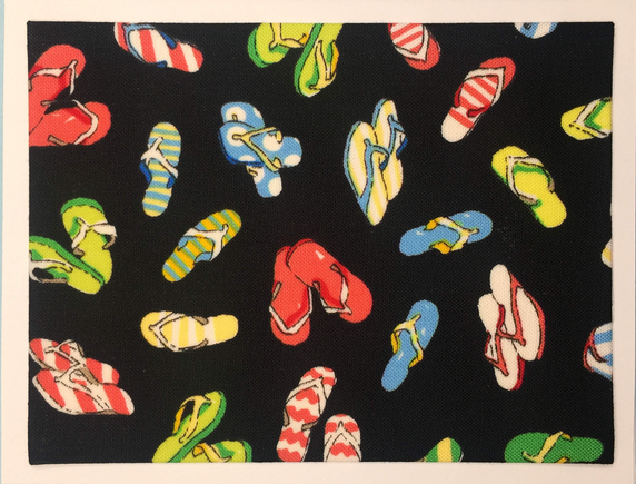 FabriCard Art Card  FC-4933, 5.5" W  x  4.25" H
