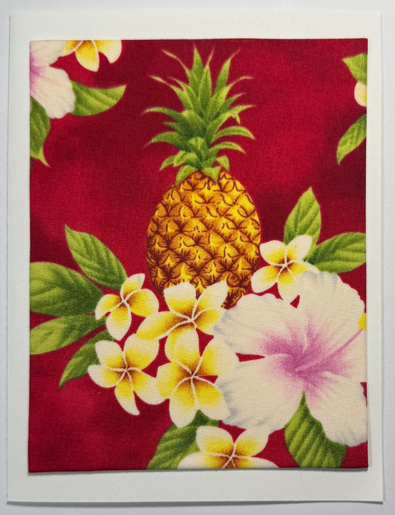 Sold Art. Use "Contact Linda" to order a similar work. FabriCard Art Card (FC-6714) 4.25" W x 5.5" H