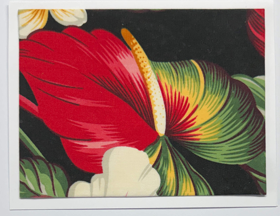 Sold Art. Use "Contact Linda" to order a similar work. x-Sold-Art-FabriCard Art Card (FC-6739) 5.5" W x 4.25" H