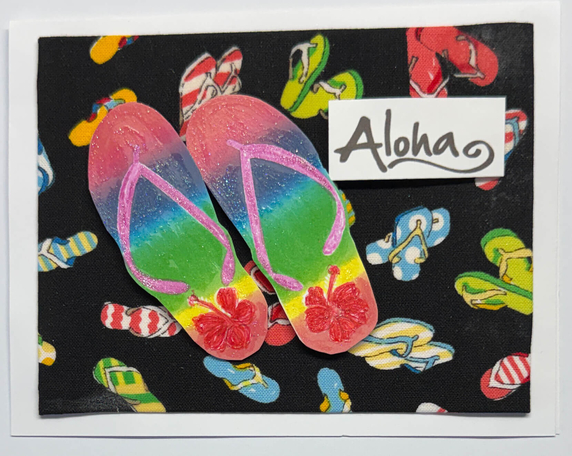 x-Sold-Art-FabriCard Art Card (FC-6747) 4.25" W  x  5.5" H