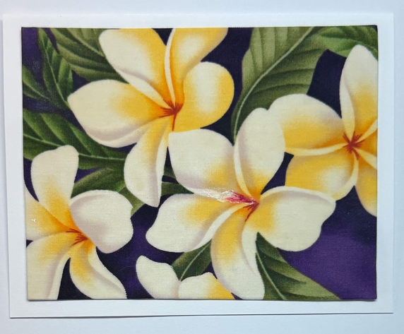 Sold Art. Use "Contact Linda" to order a similar work. x-Sold-Art-FabriCard Art Card (FC-6754) 5.5" W x 4.25" H