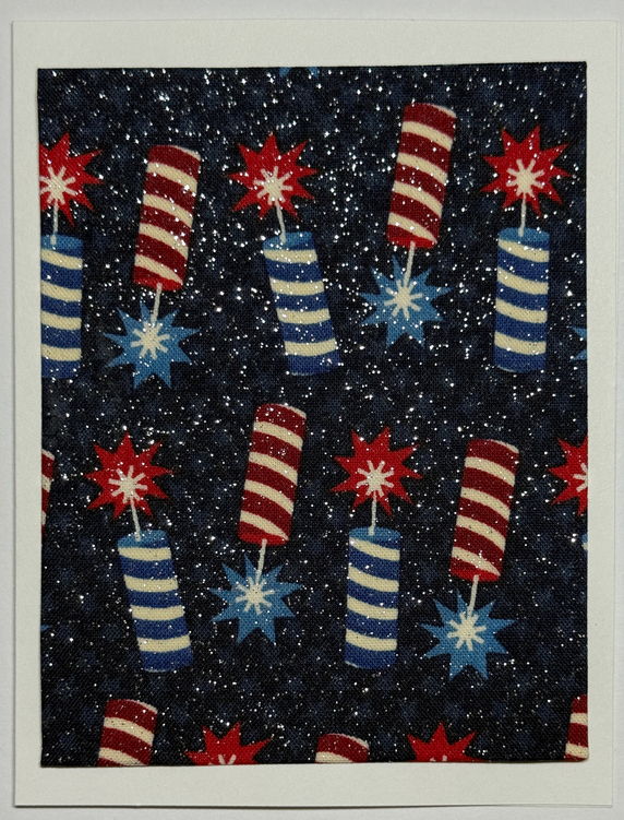 FabriCard Art Card (FC-6829) 4.25" W x 5.5" H FabriCard Art Card (FC-6829) 4.25" W x 5.5" H