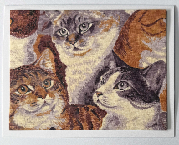 FabriCard Art Card (FC-6854) 5.5" W x 4.25" H FabriCard Art Card (FC-6854) 5.5" W x 4.25" H