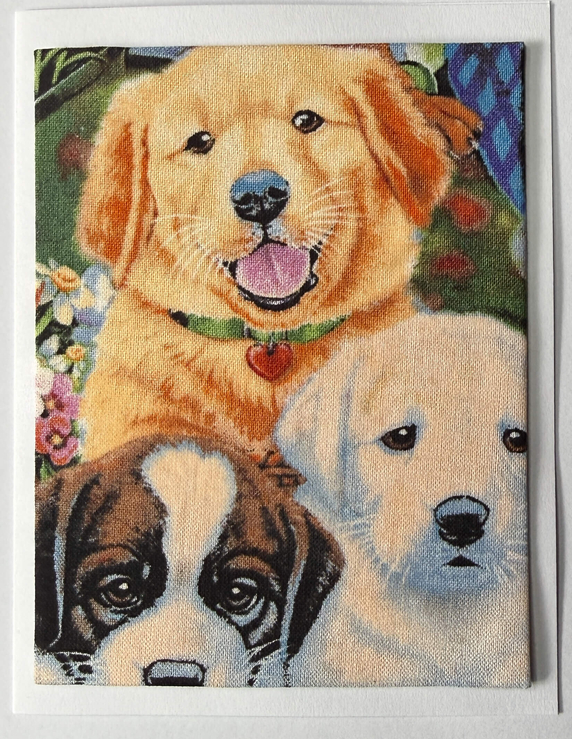 FabriCard Art Card (FC-6857) 5.5" W x 4.25" H FabriCard Art Card (FC-6857) 5.5" W x 4.25" H