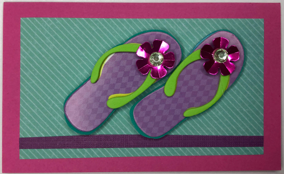 Gift Enclosure Art Card  GE-4138, 4" W  x  2.25" H