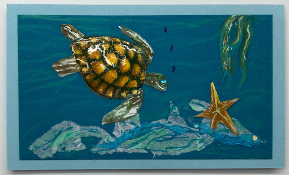 Sold - Use "Contact Linda" to order a similar work.