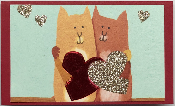 Gift Enclosure Art Card (GE-4527) 4" W  x  2.25" H