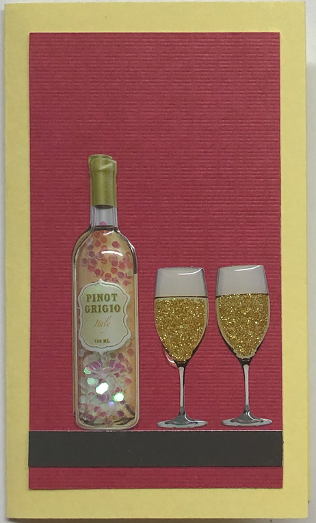 Gift Enclosure Art Card (GE-4619) 2.25" W  x  4" H