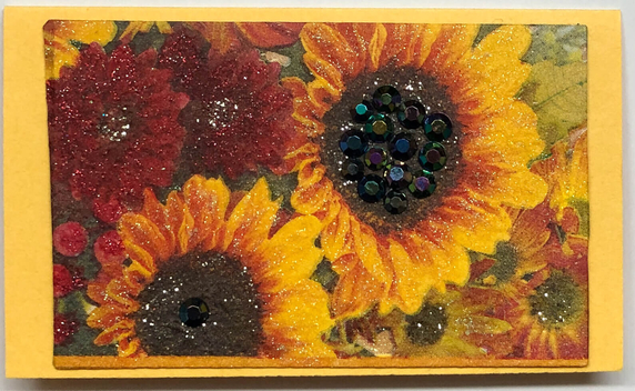 Gift Enclosure Art Card (GE-5019) 4" W  x  2.25" H
