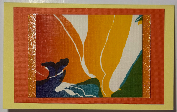 Gift Enclosure Art Card (GE-5387) 4" W  x  2.25" H