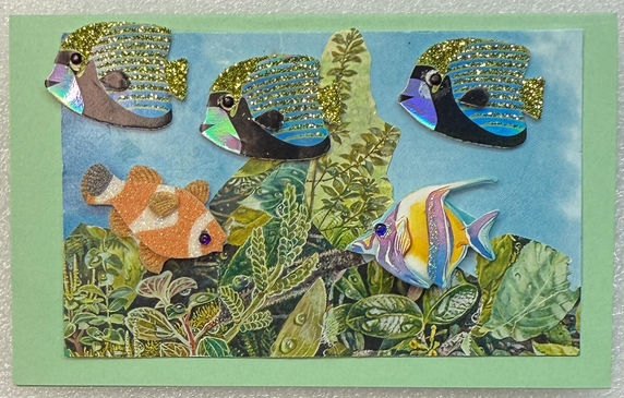 Gift Enclosure Art Card (GE-5458) 4" W  x  2.25" H
