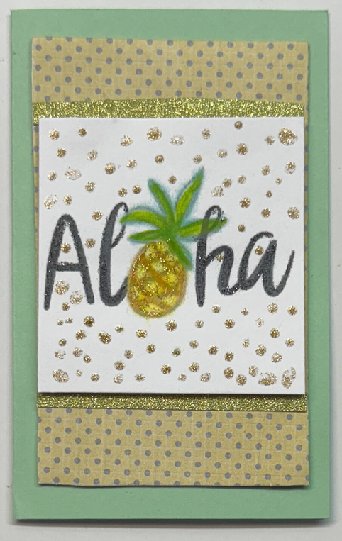 Gift Enclosure Art Card (GE-5466) 2.25" W  x  4" H