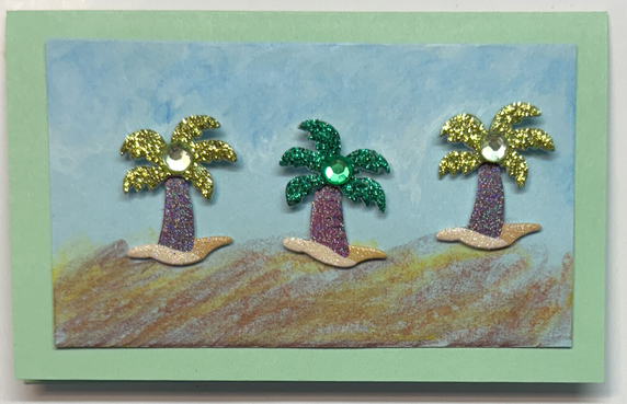 Gift Enclosure Art Card (GE-5474) 4" W  x  2.25" H