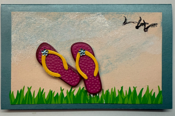 Gift Enclosure Art Card (GE-5481) 4" W  x  2.25" H