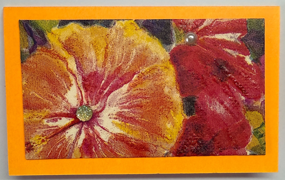 Gift Enclosure Art Card (GE-5491) 4" W  x  2.25" H