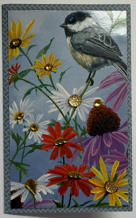 Gift Enclosure Art Card (GE-5509) 2.25" W  x  4" H
