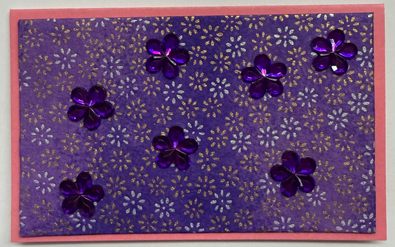 Gift Enclosure Art Card (GE-5645) 4" W  x  2.25" H