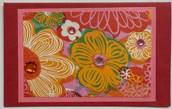 Gift Enclosure Art Card (GE-5648) 4" W x 2.25" H Gift Enclosure Art Card (GE-5648) 4" W x 2.25" H