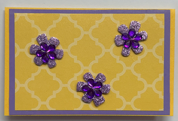 Gift Enclosure Art Card (GE-5671) 4" W  x  2.25" H