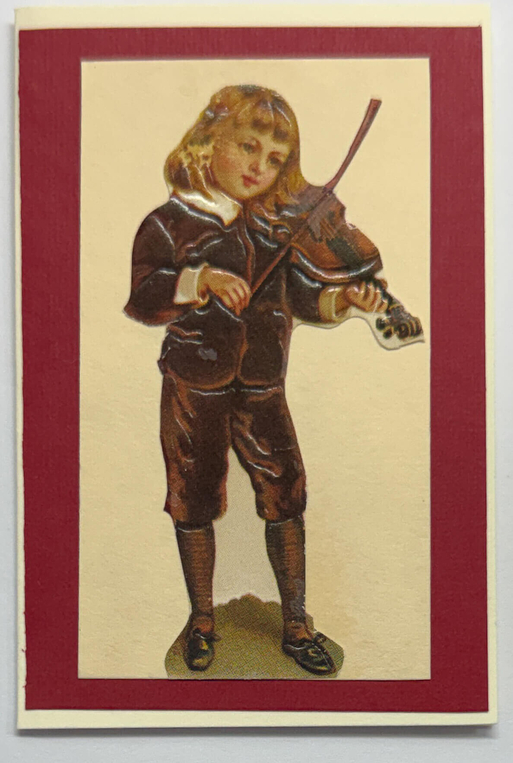 Gift Enclosure Art Card (GE-5677) 2.25" W  x  4" H