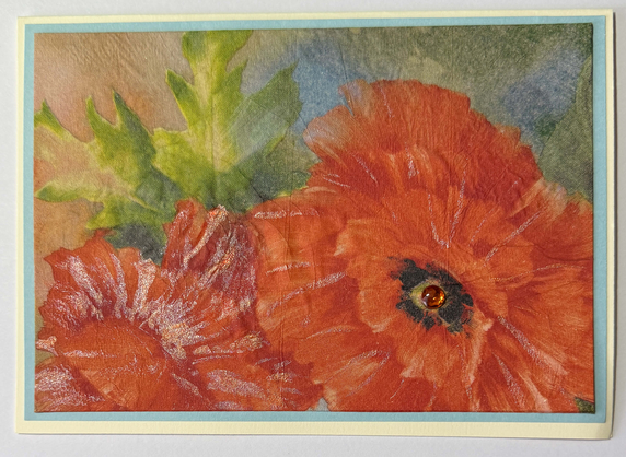Large Format Art Card (LF-0380) 7" W  x  5" H