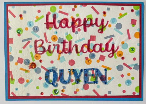 Sold Art. Use "Contact Linda" to order a similar work. Large Format Art Card (LF-0381) 7" W  x  5" H