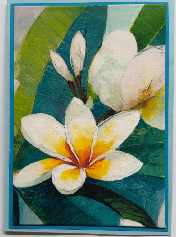 x-Sold-Art-Large Format Art Card (LF-0404) 5" W  x  7" H