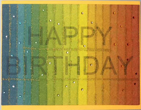 One Of A Kind Art Card  OK-7136, 5.5" W  x  4.25" H