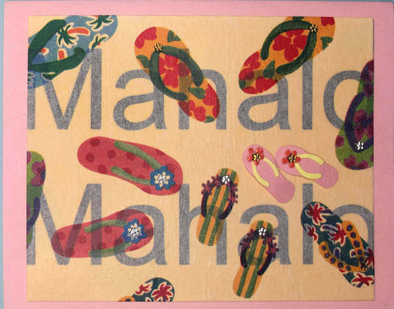 One Of A Kind Art Card  OK-7144, 5.5" W  x  4.25" H One Of A Kind Art Card  OK-7144, 5.5" W  x  4.25" H