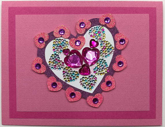 One Of A Kind Art Card (OK-7283) 5.5" W  x  4.25" H