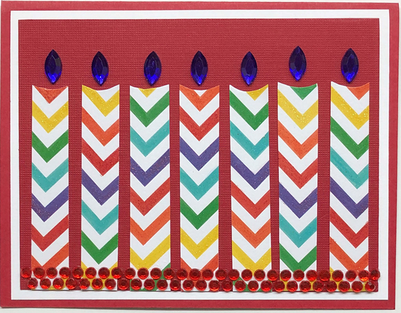 One Of A Kind Art Card (OK-7491) 5.5" W  x  4.25" H