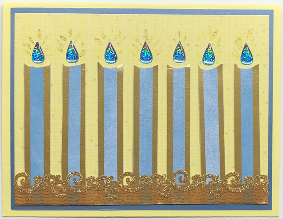 One Of A Kind Art Card (OK-7496) 5.5" W  x  4.25" H