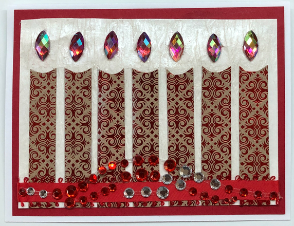 One Of A Kind Art Card (OK-7572) 5.5" W  x  4.25" H