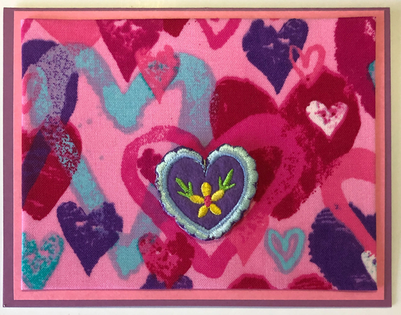 One Of A Kind Art Card (OK-7938) 5.5" W  x  4.25" H