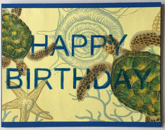 One Of A Kind Art Card (OK-7969) 5.5" W  x  4.25" H
