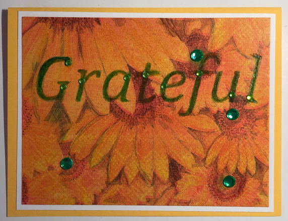 One Of A Kind Art Card (OK-8001) 5.5" W  x  4.25" H