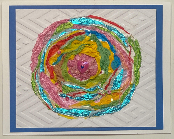 One Of A Kind Art Card (OK-8029) 5.5" W  x  4.25" H