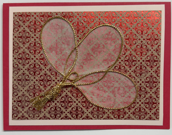 One Of A Kind Art Card (OK-8038) 5.5" W  x  4.25" H