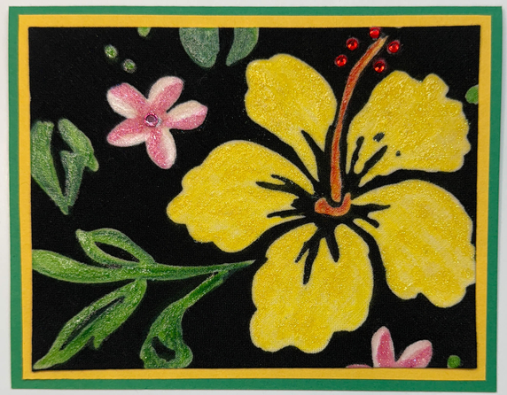 One Of A Kind Art Card (OK-8043) 5.5" W  x  4.25" H