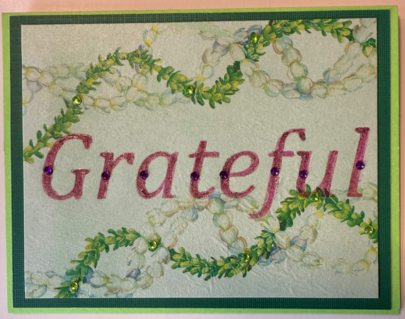 One Of A Kind Art Card (OK-8044) 5.5" W  x  4.25" H