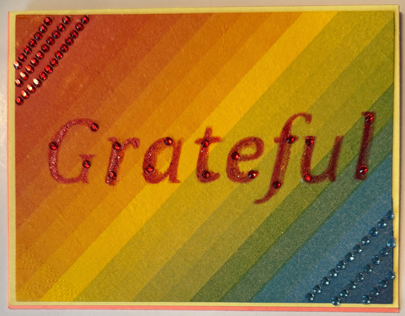 One Of A Kind Art Card (OK-8048) 5.5" W  x  4.25" H