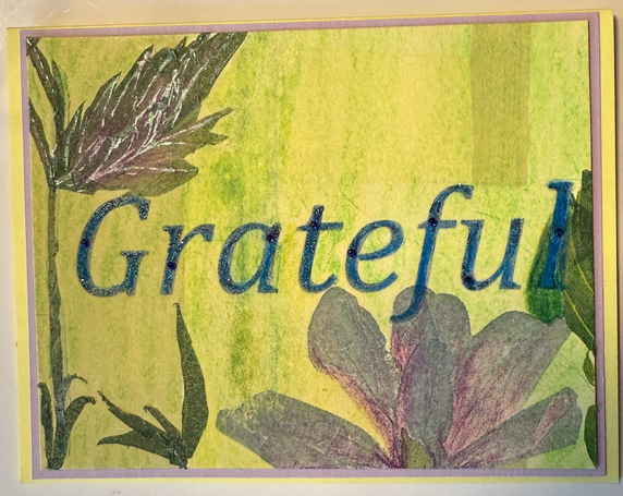 One Of A Kind Art Card (OK-8049) 5.5" W  x  4.25" H
