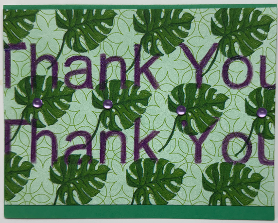 One Of A Kind Art Card (OK-8068) 5.5" W  x  4.25" H