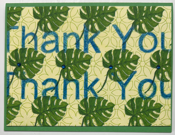 One Of A Kind Art Card (OK-8069) 5.5" W  x  4.25" H