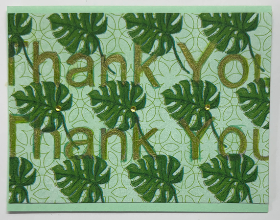 One Of A Kind Art Card (OK-8073) 5.5" W  x  4.25" H