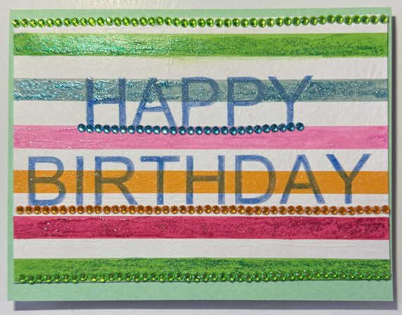One Of A Kind Art Card (OK-8086) 5.5" W  x  4.25" H