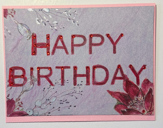 One Of A Kind Art Card (OK-8088) 5.5" W  x  4.25" H