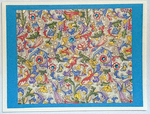 One Of A Kind Art Card (OK-8100) 5.5" W  x  4.25" H