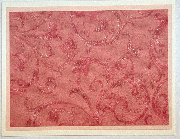 One Of A Kind Art Card (OK-8103) 5.5" W  x  4.25" H