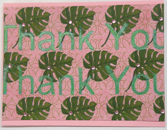 One Of A Kind Art Card (OK-8112) 5.5" W  x  4.25" H